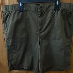 Sonoma Women's Cargo Shorts - Olive Green